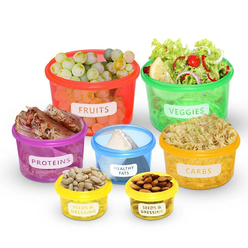 14-Piece Set: Portion Control Storage Set