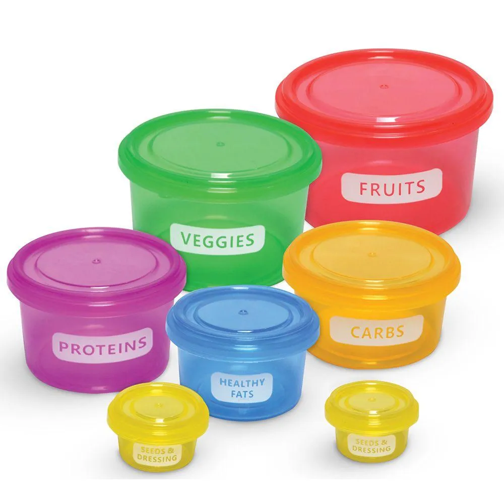 14-Piece Set: Portion Control Storage Set