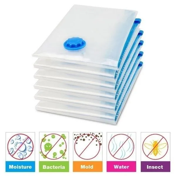 2-Pack: Space Saver Saving Storage Seal Vacuum Vac Bags