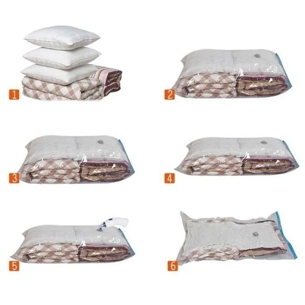 2-Pack: Space Saver Saving Storage Seal Vacuum Vac Bags