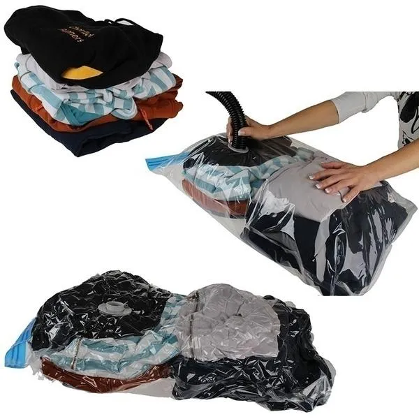 2-Pack: Space Saver Saving Storage Seal Vacuum Vac Bags