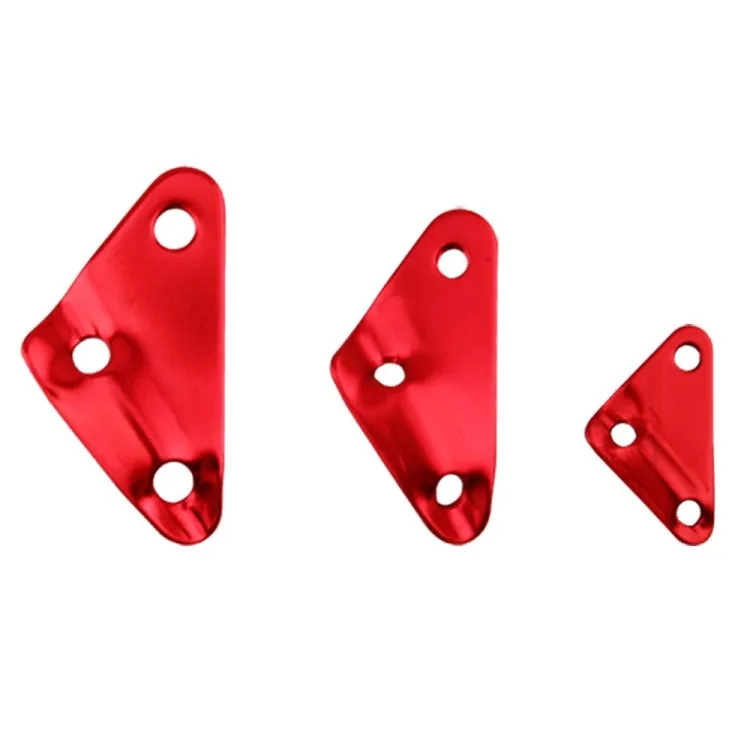 3 PCS Triangle Aluminum Alloy Wind Rope Buckle Adjustment Buckle Tent Canopy Pull Rope Slip Rope Buckle Accessories(Black)