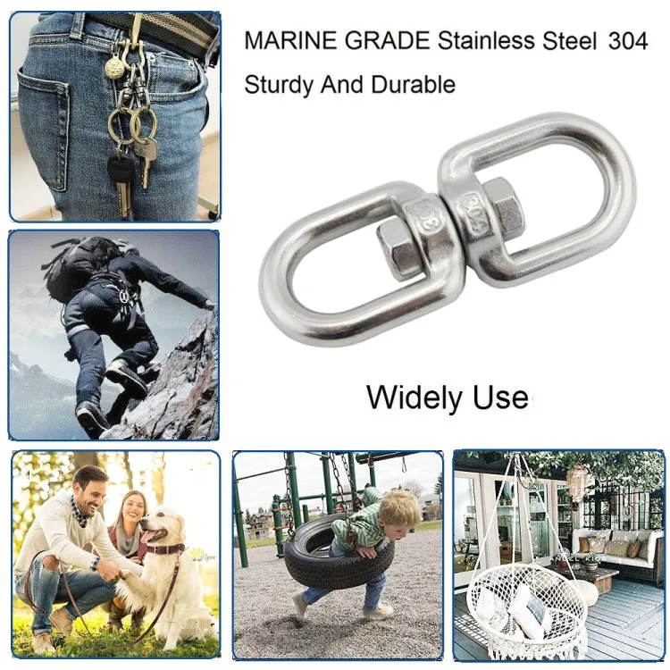 5mm 304 Stainless Steel Universal Rotating Ring
