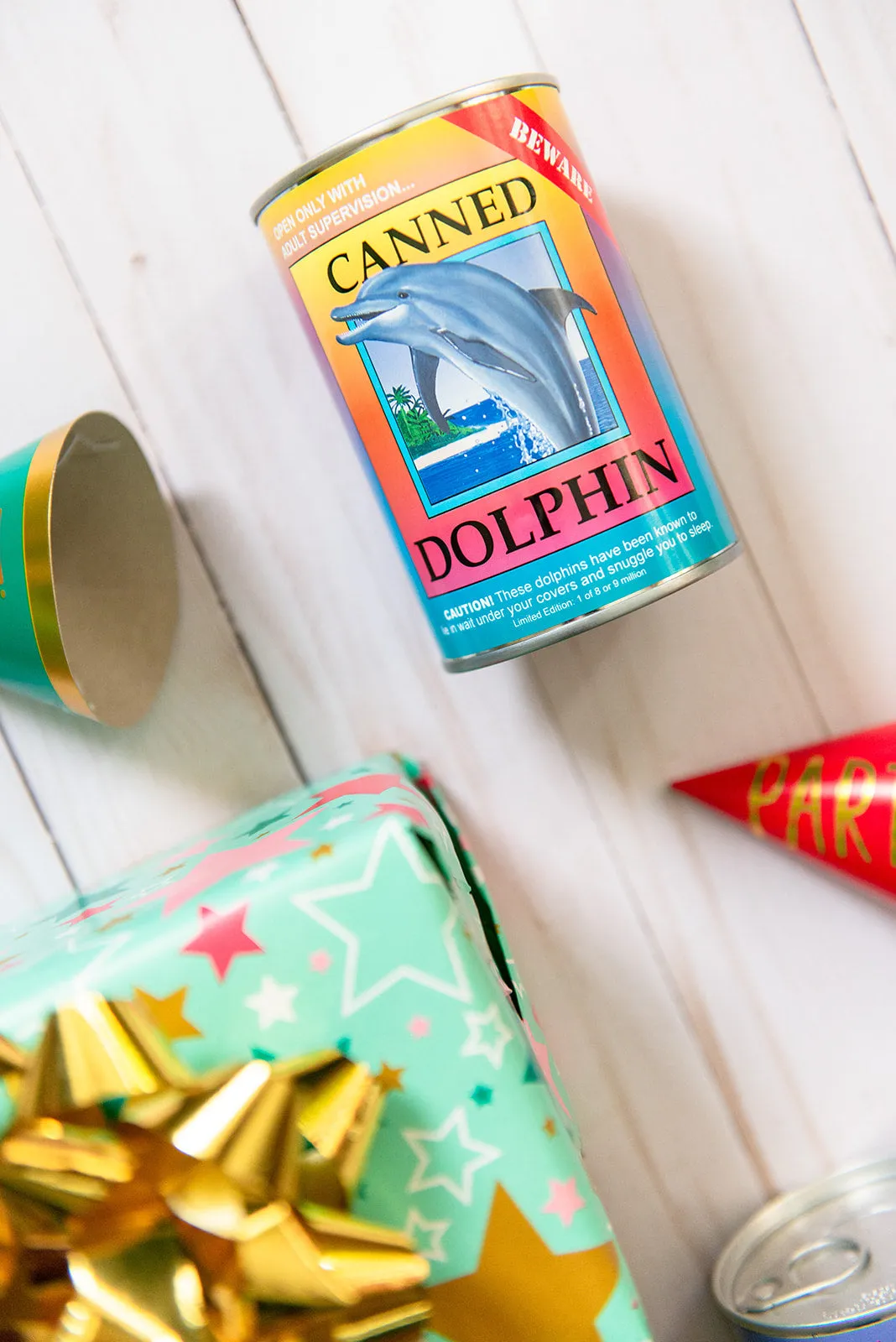 6" Canned Dolphin
