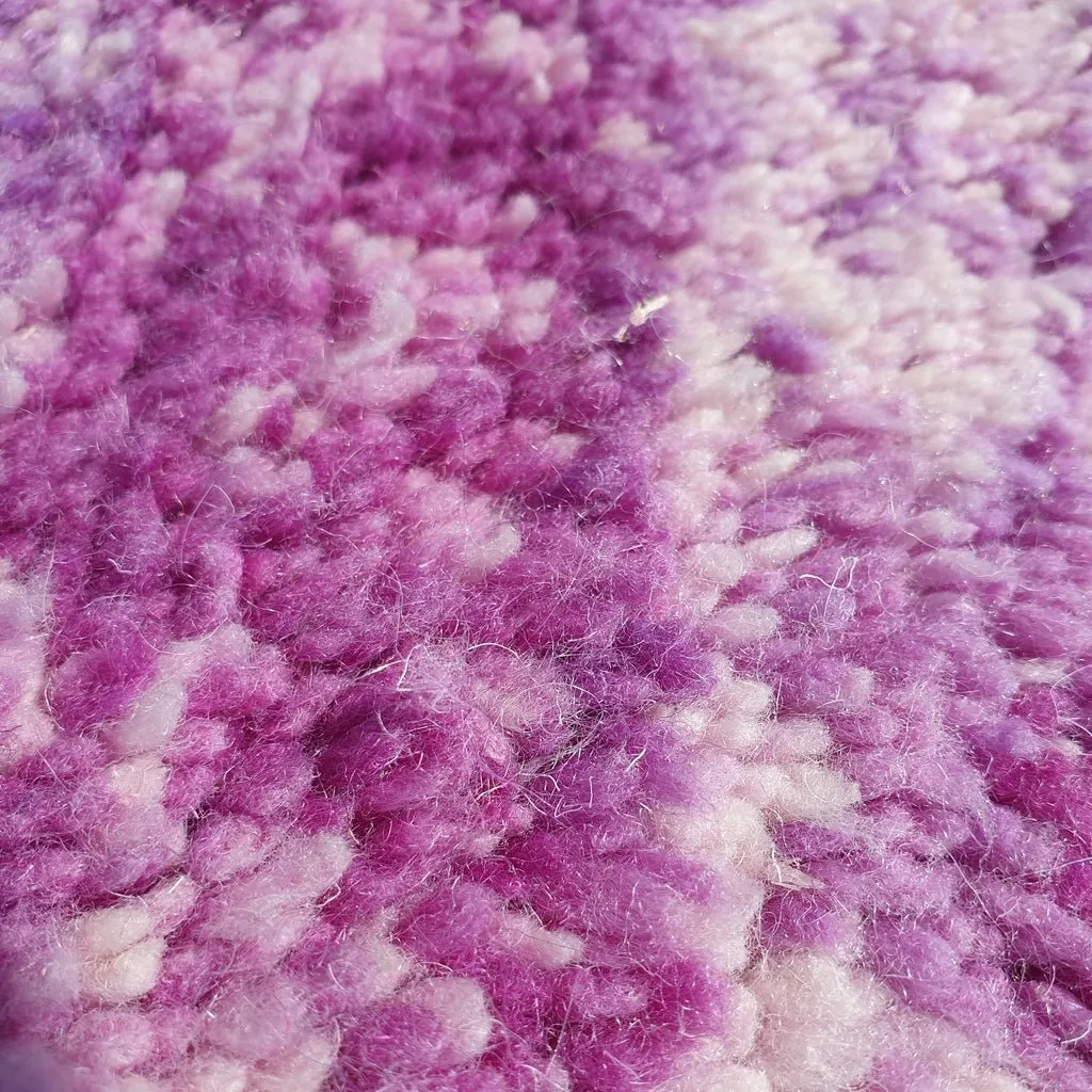 AJOUR | 8'2x5'4 Ft | 2,51x1,66 m | Moroccan Beni Ourain Rug | 100% wool handmade