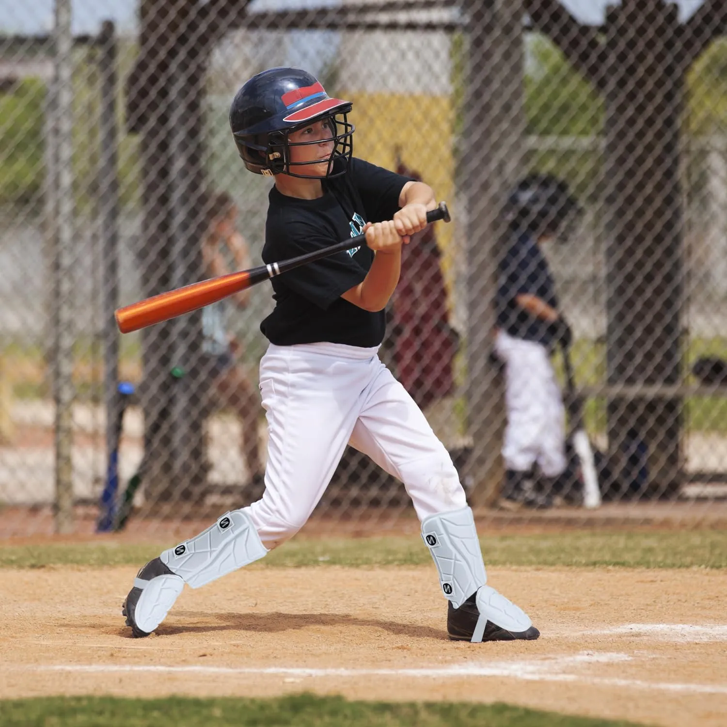 Batter's Leg Guards, Baseball/Softball Leg Guard, Adult and Youth Size