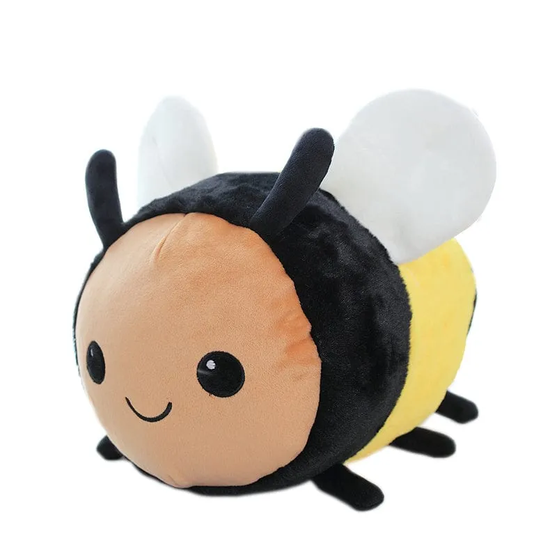 Bee and Lady Bug Plush Toys, baby safe. Three sizes! *