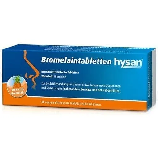 BROMELAIN TABLETS, AFTER OPERATIONS & INJURIES