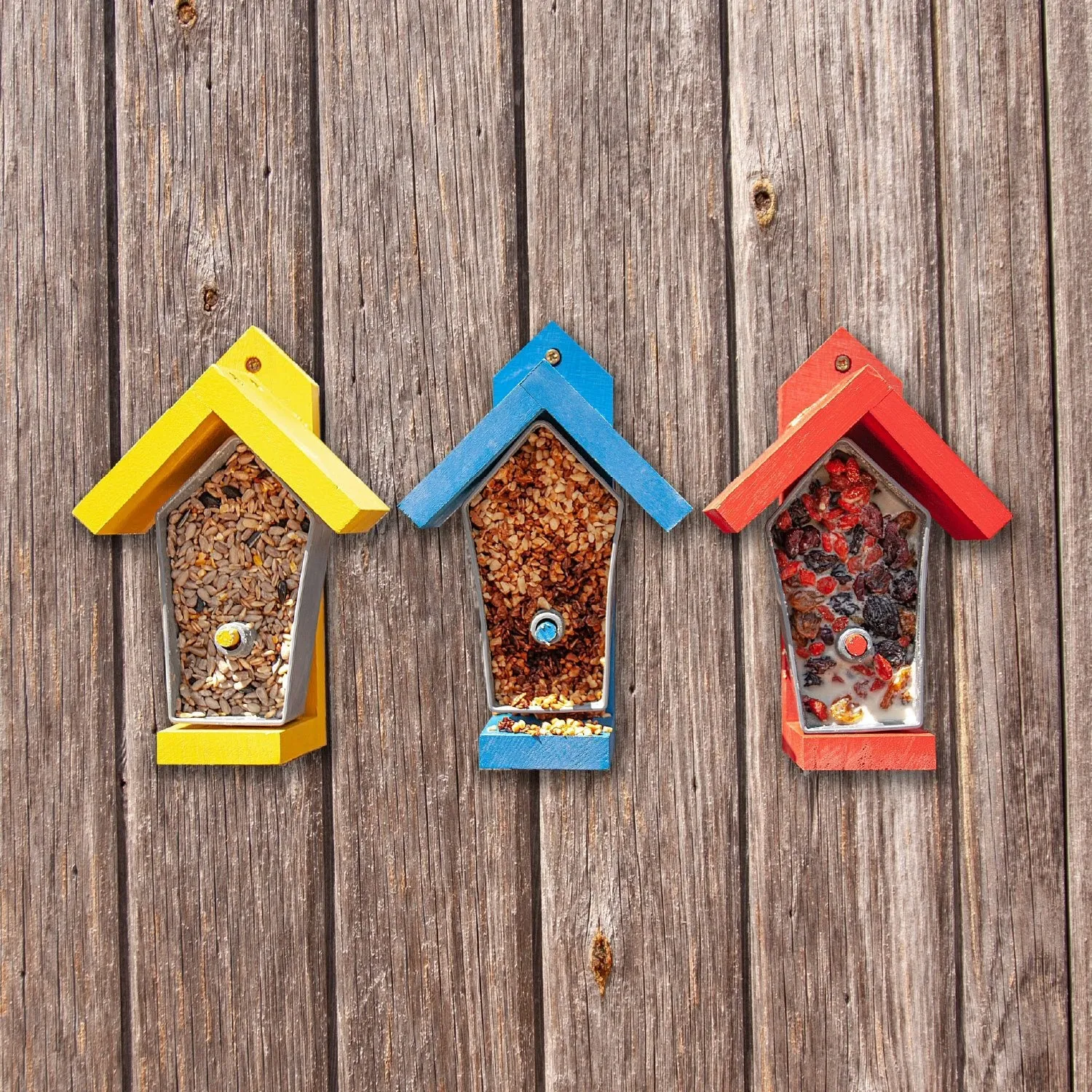 Dan Rouse Red Birdie Bistro Bird Feeder