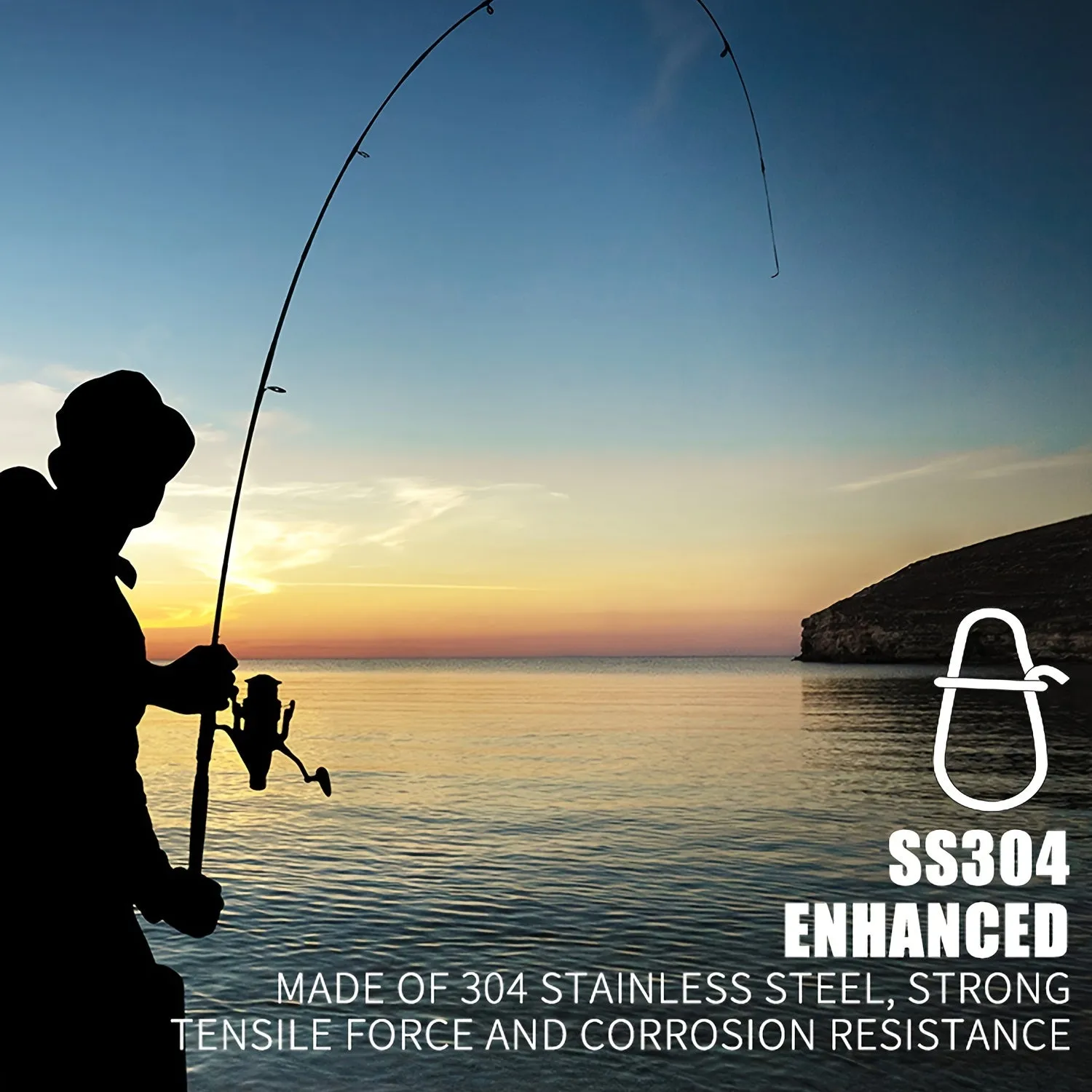 Durable Stainless Steel Snap Pins for Fishing Various Sizes Available
