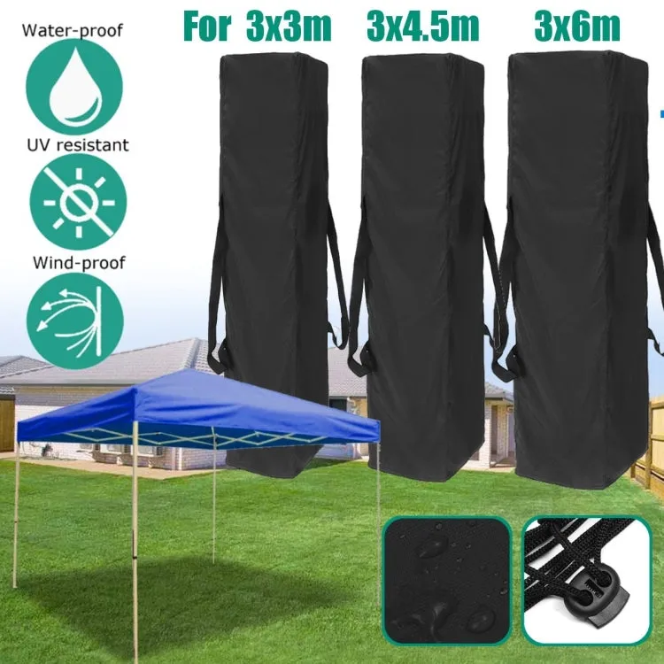 Dustproof Sun Protection Canopy Tent Storage Bag, Size: 140  x 34 x 54cm(Black)