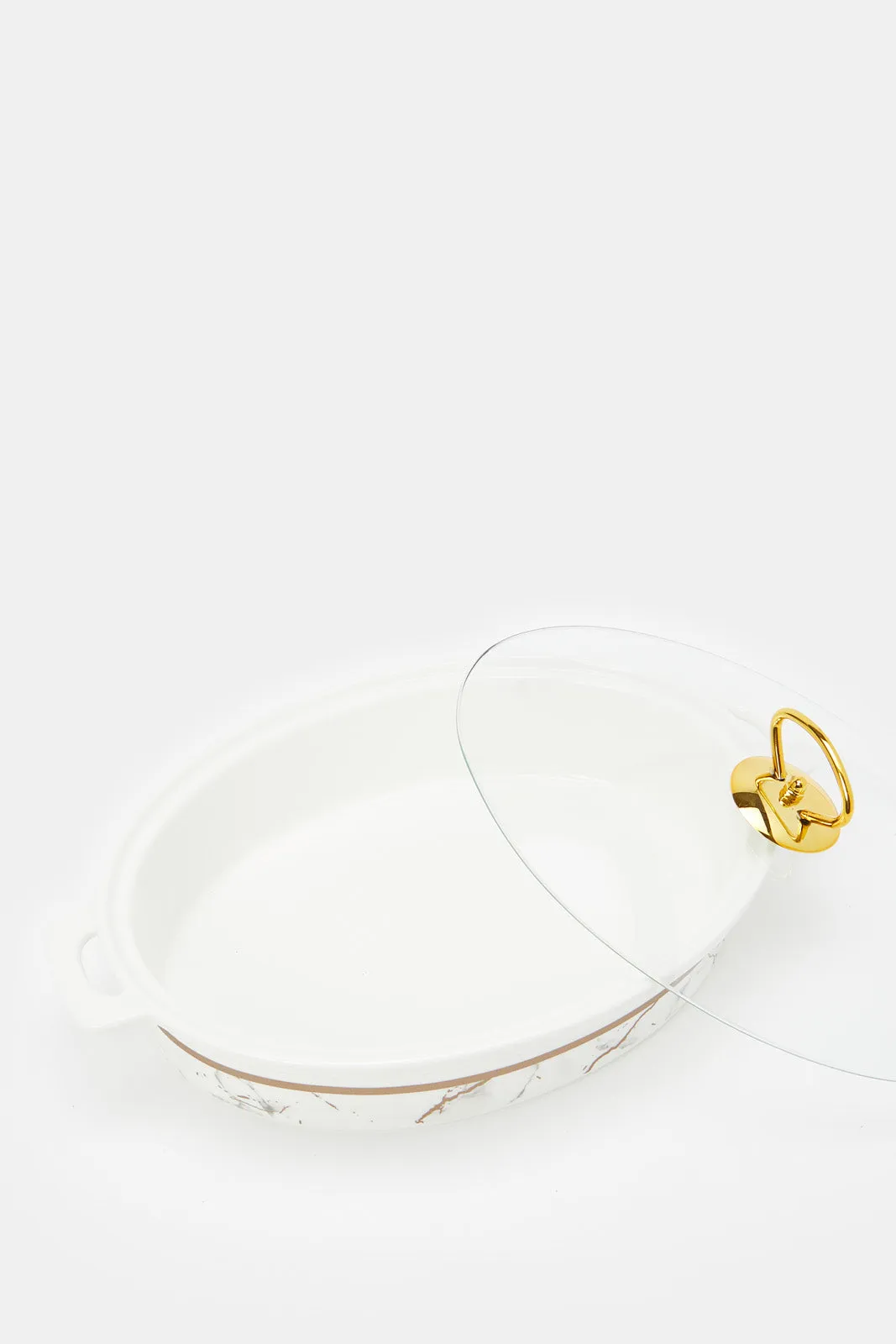 Gold Oval Food Wormer Set (3 Piece)