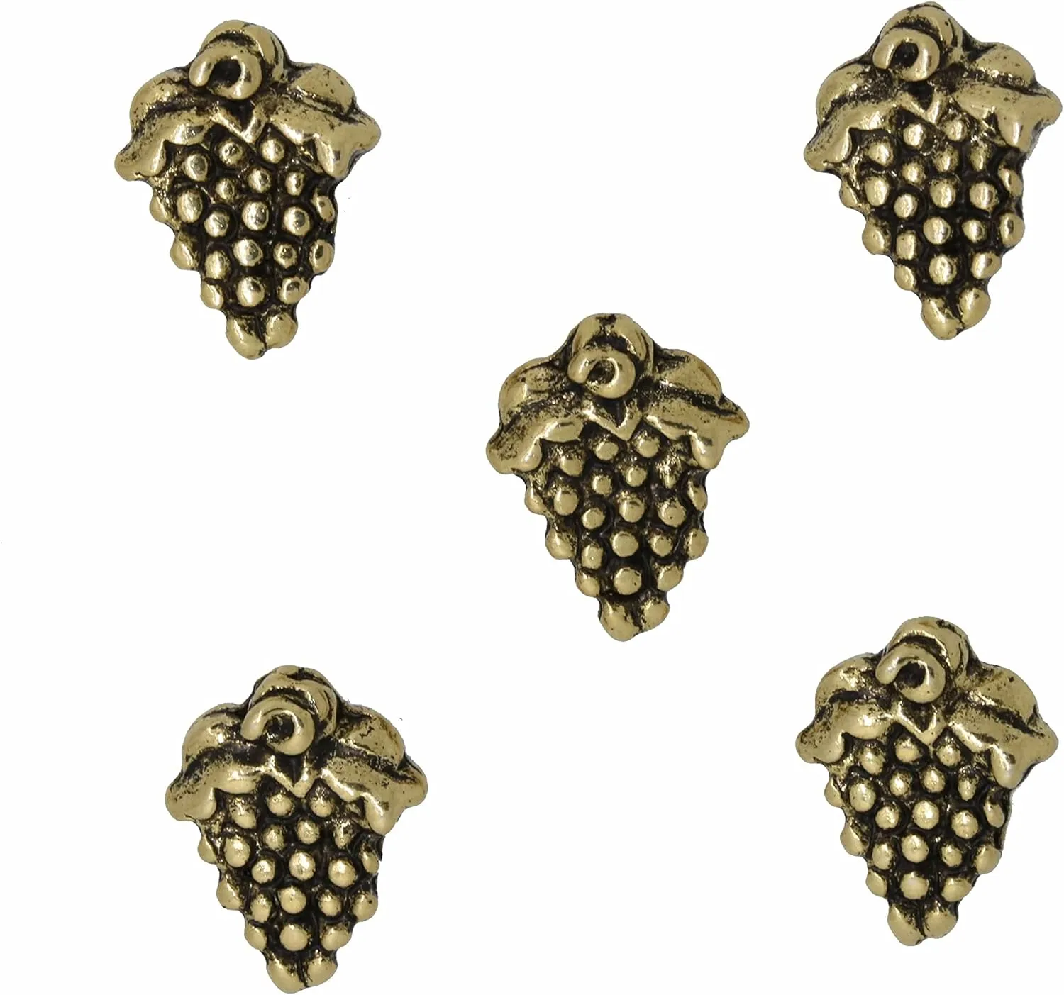 Grape Map Pins - Gold Finish