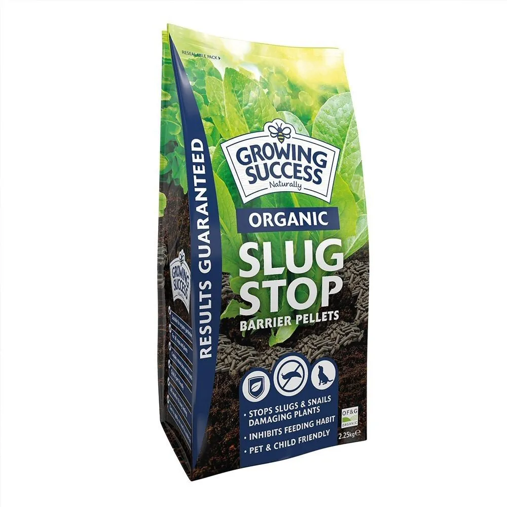 Growing Success 3 Litre Naturally Organic Slug Stop Barrier Pellets