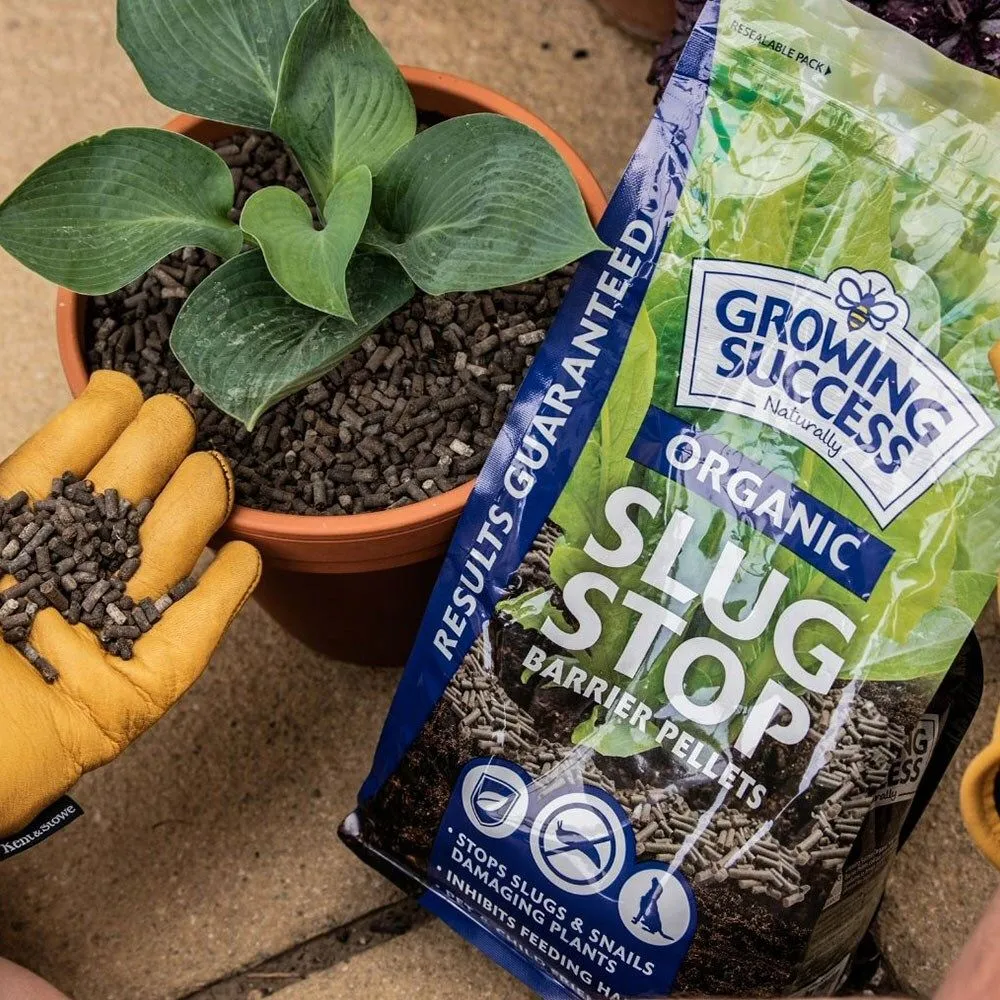 Growing Success 3 Litre Naturally Organic Slug Stop Barrier Pellets