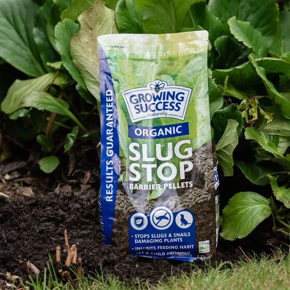 Growing Success 3 Litre Naturally Organic Slug Stop Barrier Pellets