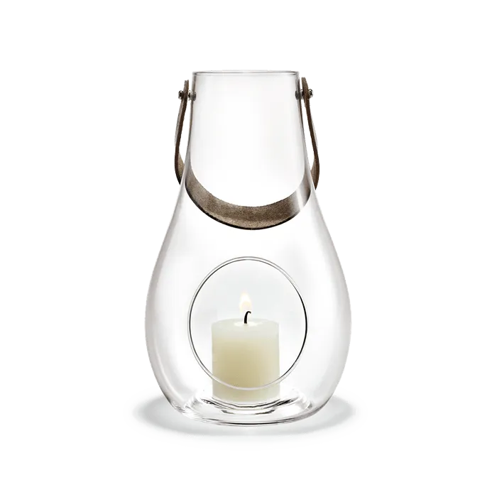 Holmegaard Design With Light Lantern, Clear