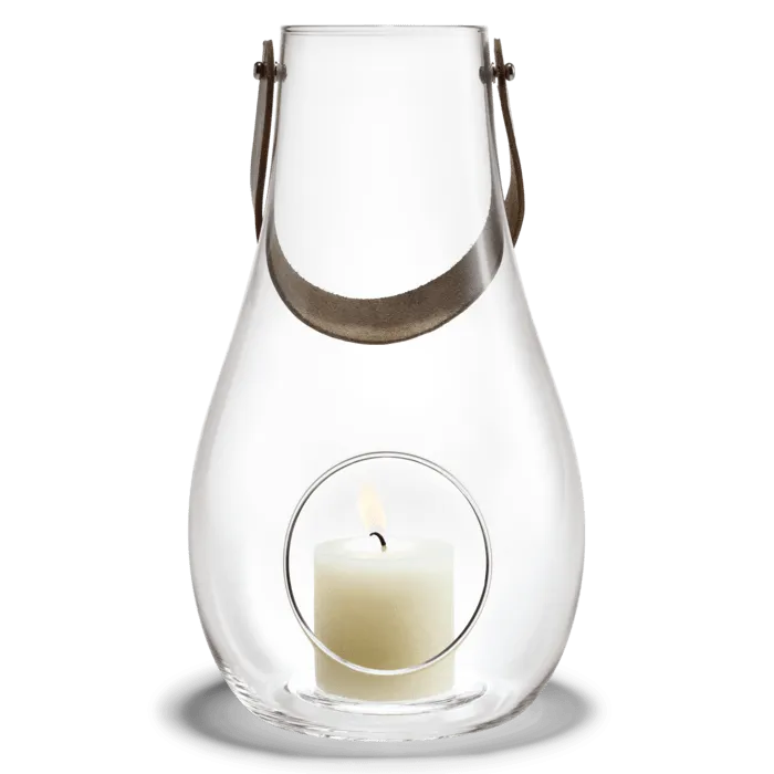 Holmegaard Design With Light Lantern, Clear