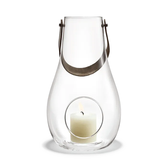 Holmegaard Design With Light Lantern, Clear