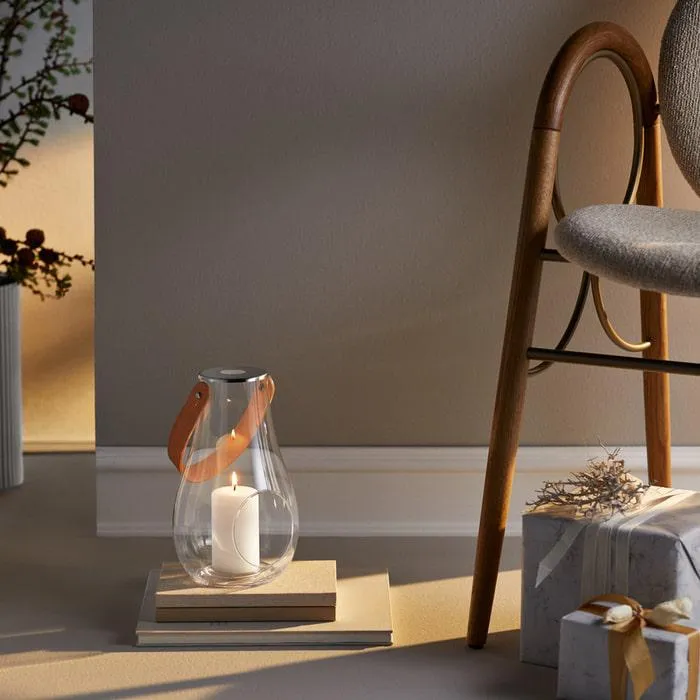 Holmegaard Design With Light Lantern, Clear