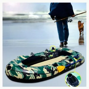 Inflatable Kayak,Inflatable Boat, Inflatable Rafting Dinghy Pontoon Boat, Inflatable Boat Set
