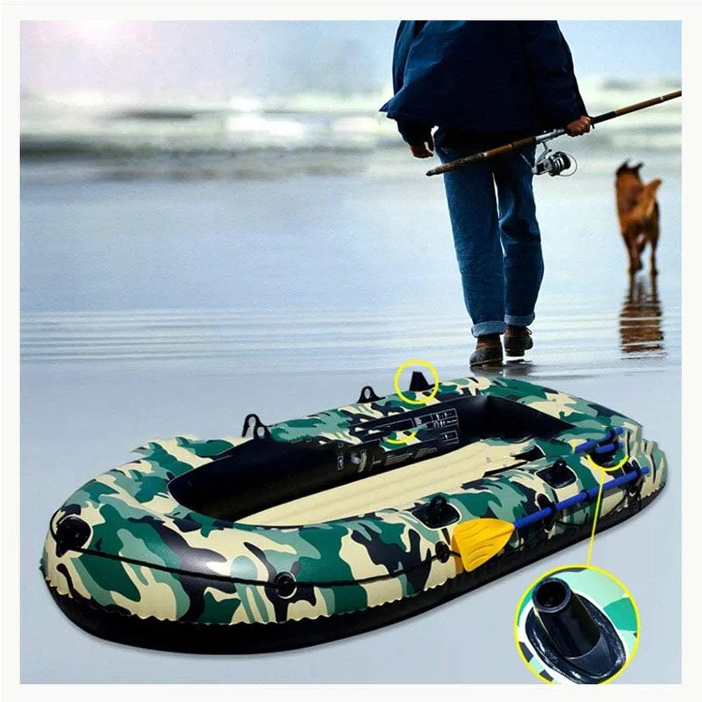 Inflatable Kayak,Inflatable Boat, Inflatable Rafting Dinghy Pontoon Boat, Inflatable Boat Set