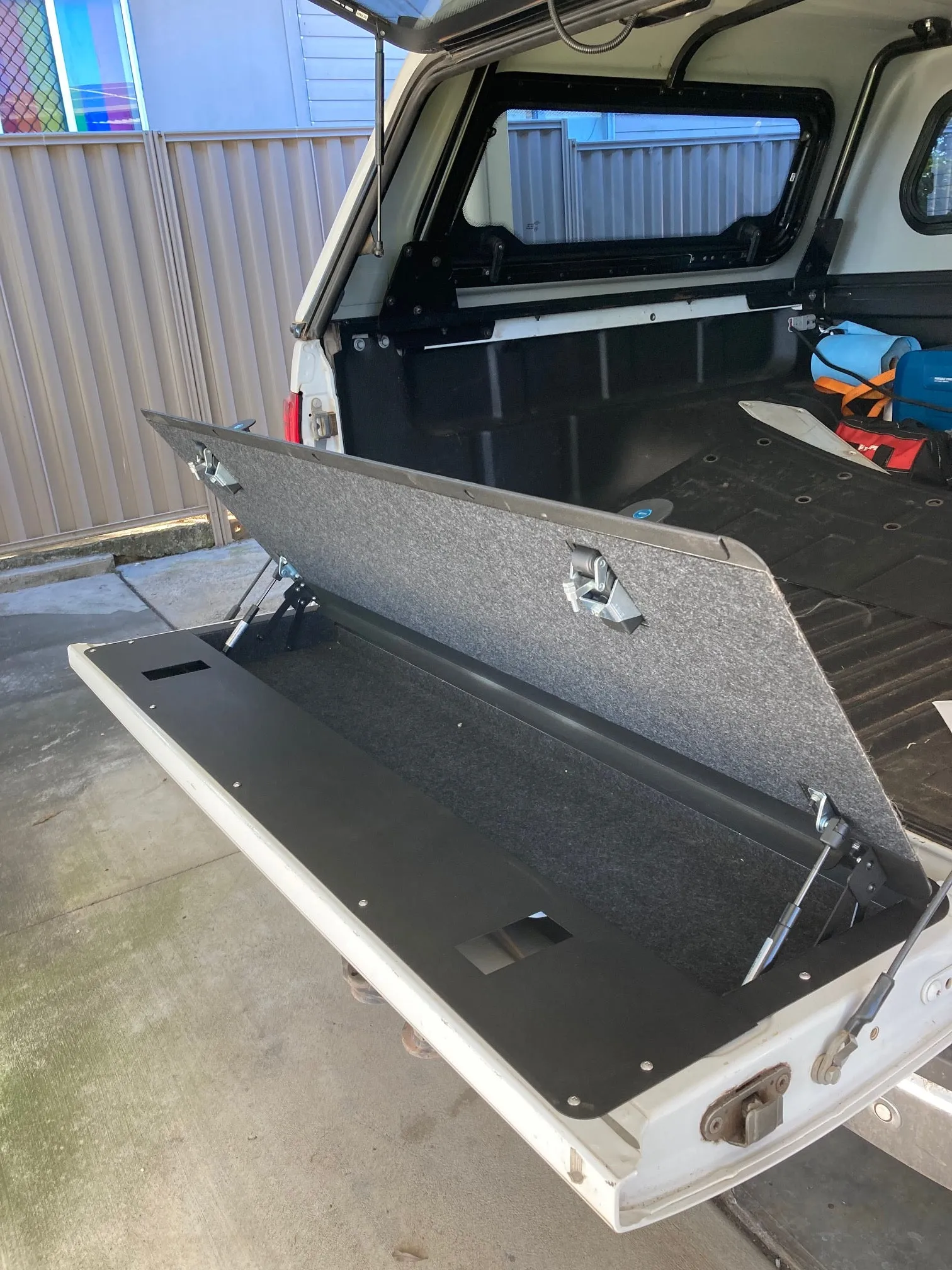 Isuzu Dmax Tailgate Storage