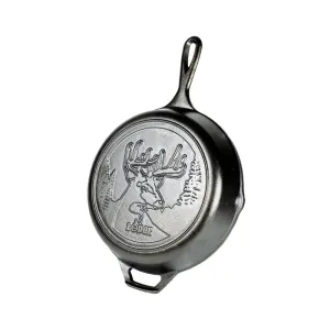 Lodge 10.25 Inch Skillet With Deer