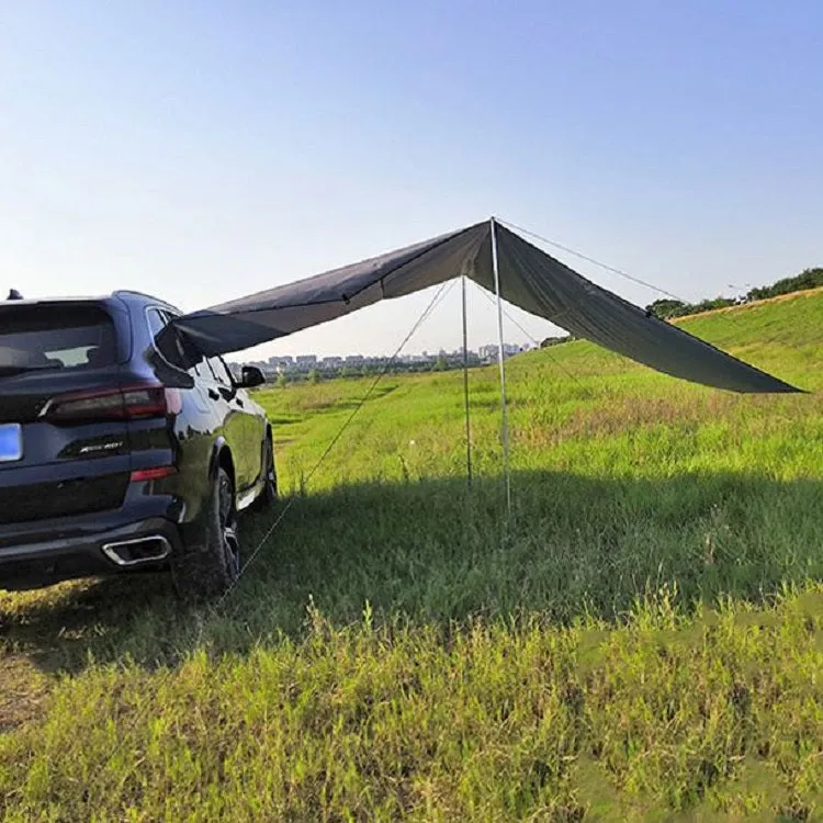 Outdoor Picnic Camping Tent On The Side Of The Car Rain-proof Canopy 300x200cm(Dark Gray)