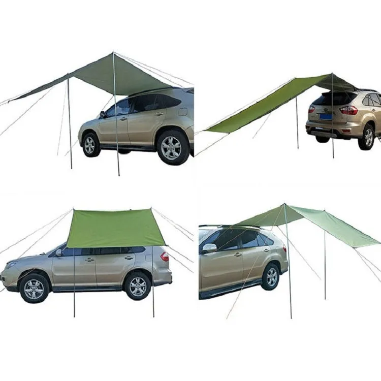 Outdoor Picnic Camping Tent On The Side Of The Car Rain-proof Canopy 300x200cm(Dark Gray)