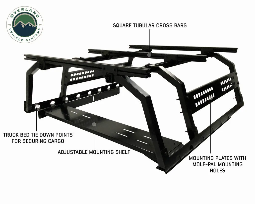 Overland Vehicle Systems Discovery Rack For Mid Size Truck