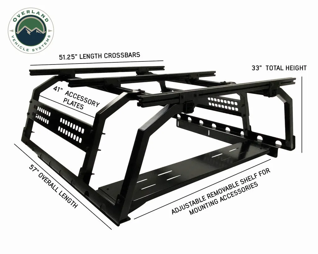 Overland Vehicle Systems Discovery Rack For Mid Size Truck
