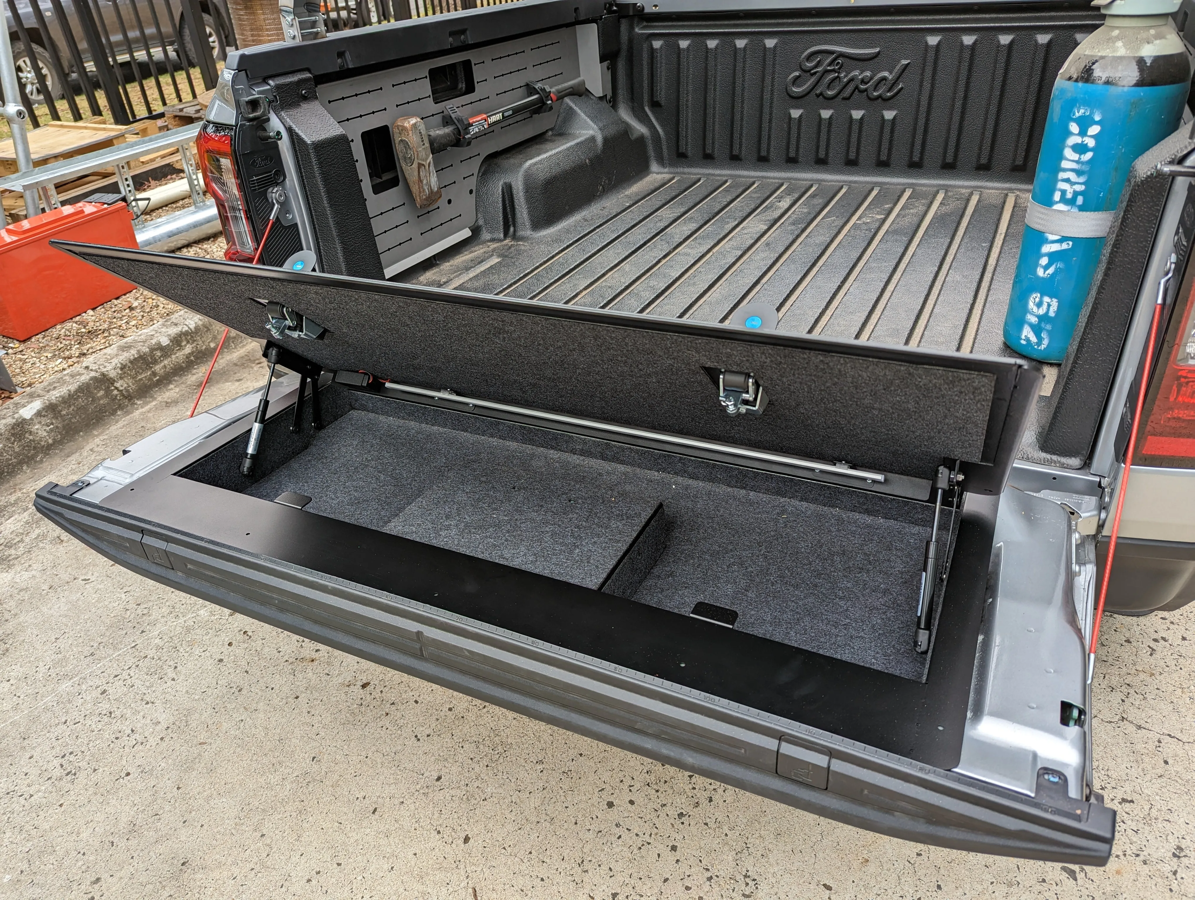 PX Ford Ranger Tailgate Storage (2011-2022)