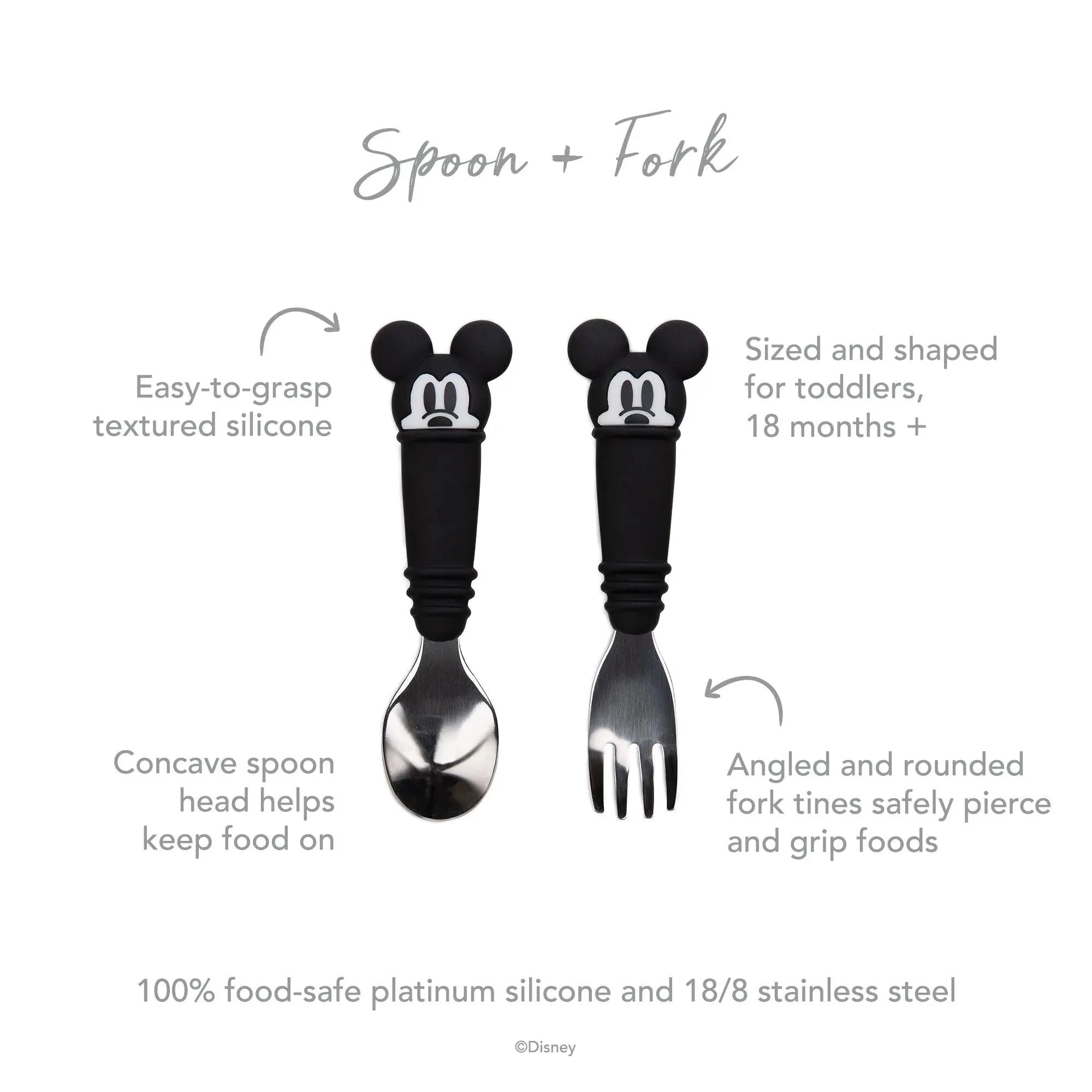 Spoon   Fork: Mickey Mouse