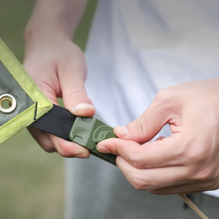 Tent Additional Pull Point Shark Clips Outdoor Camping Canopy Windproof Clip(Dark Green)