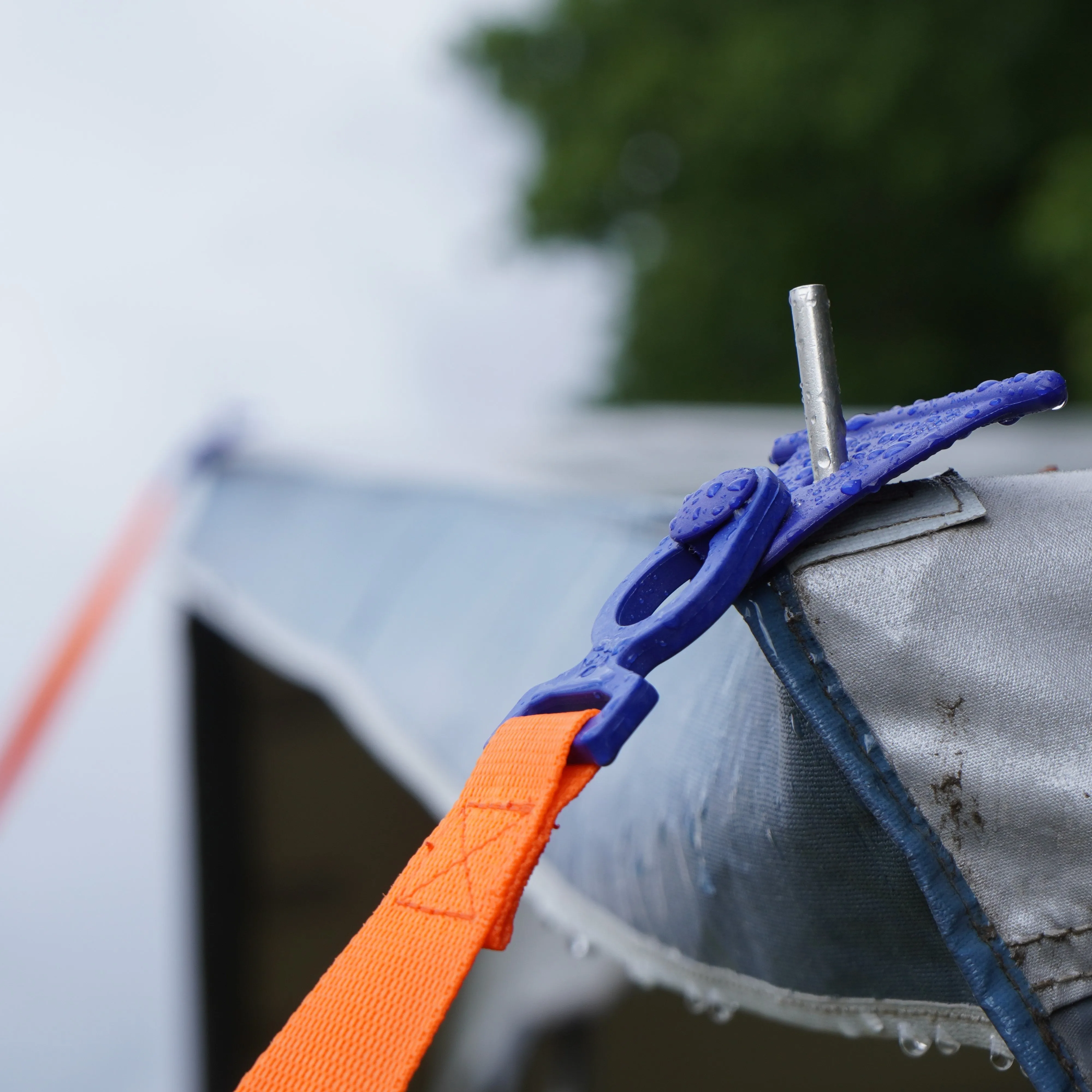 Tie Strap 2.0  (PP25) • (SINGLE item) • Caravan Awning Adjustable Tie-down Strap (Dometic, Carefree, Aussie Traveler, Thule, Kings etc.)