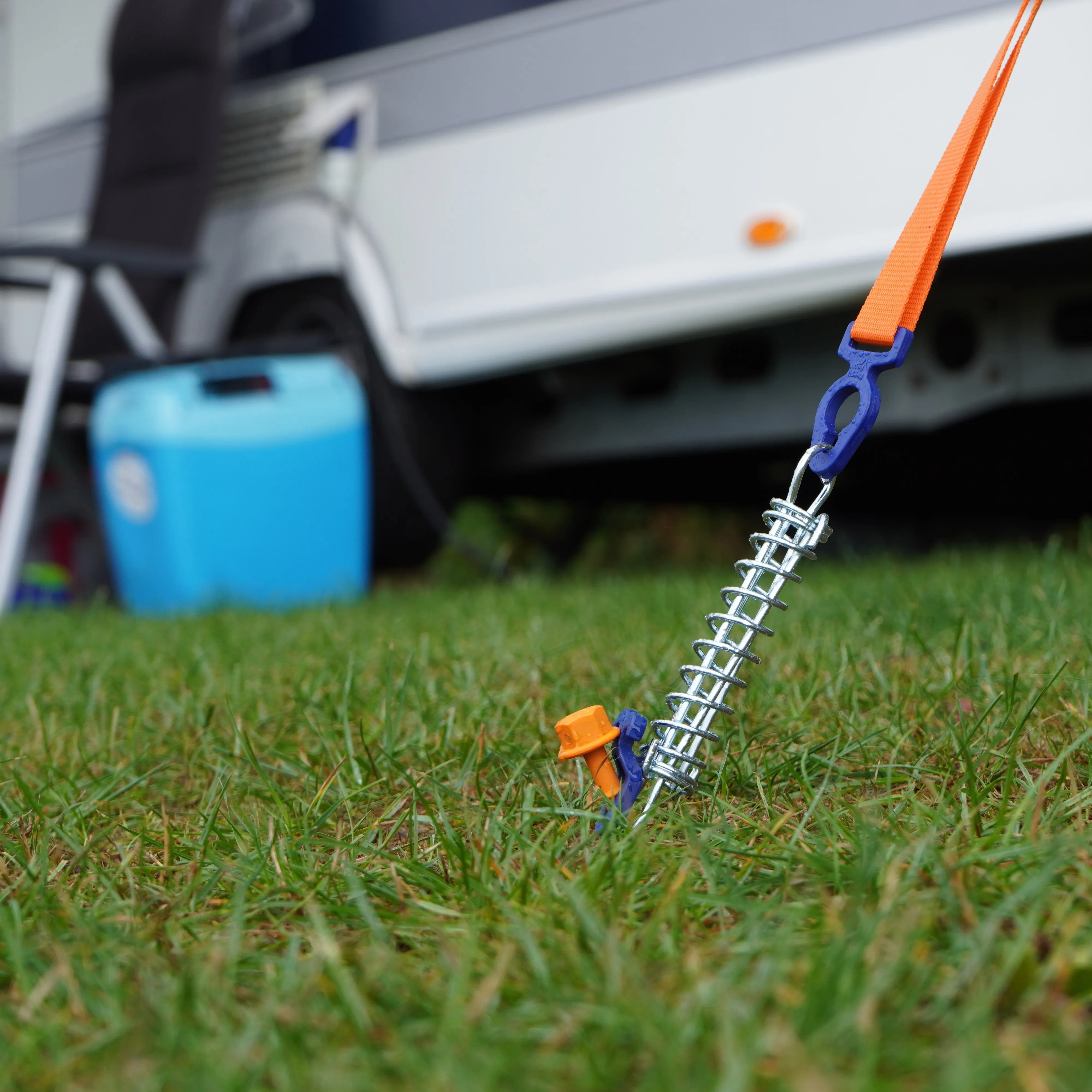Tie Strap 2.0  (PP25) • (SINGLE item) • Caravan Awning Adjustable Tie-down Strap (Dometic, Carefree, Aussie Traveler, Thule, Kings etc.)
