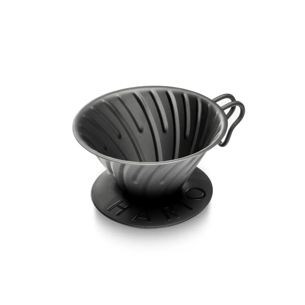V60 Metal Coffee Dripper 02 - Black