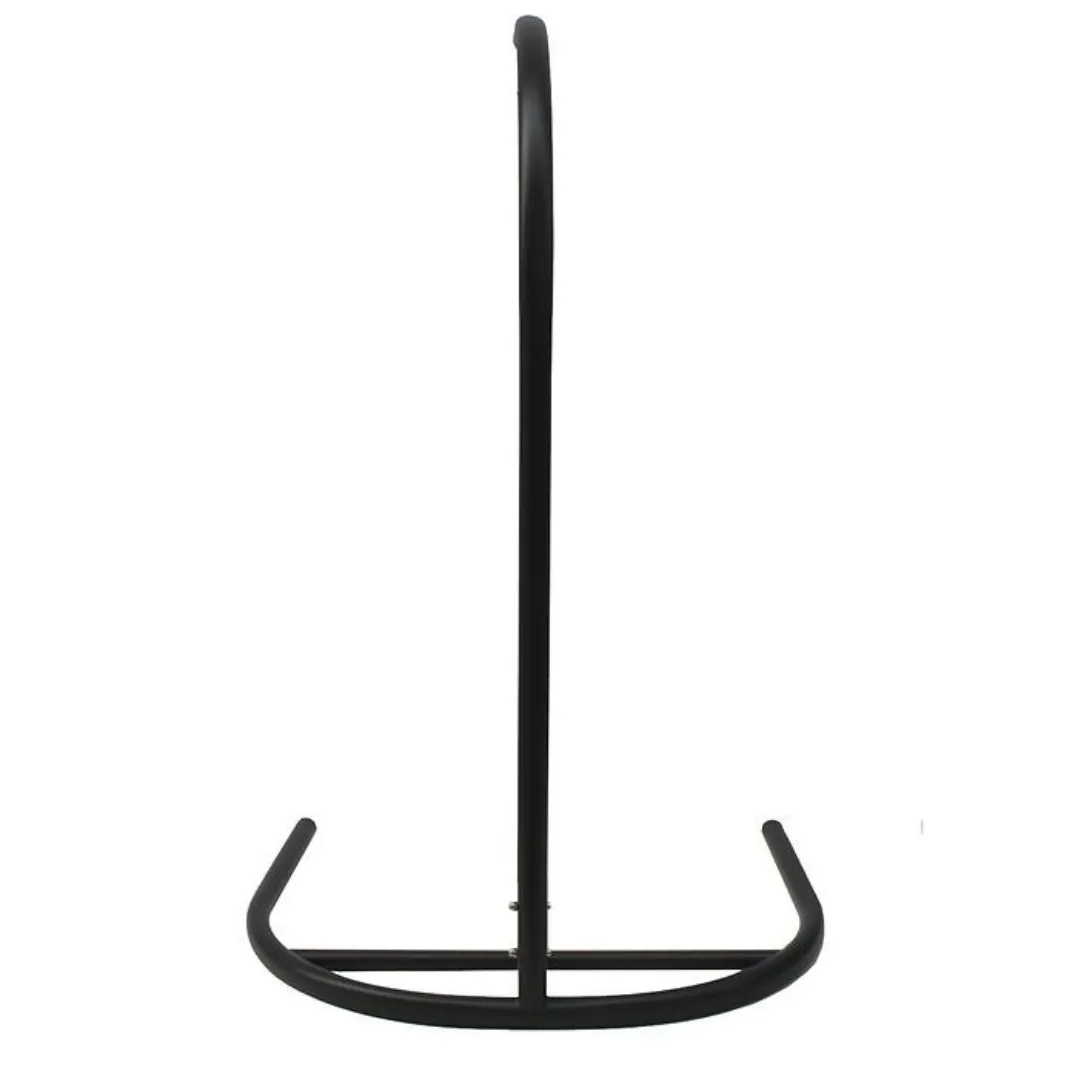 Wooden Twist Hanging Egg Swing Chair with Stand Egg Chair Wicker Indoor Outdoor Hammock Egg Chair with Cushions 550lbs for Patio, Bedroom, Garden and Balcony