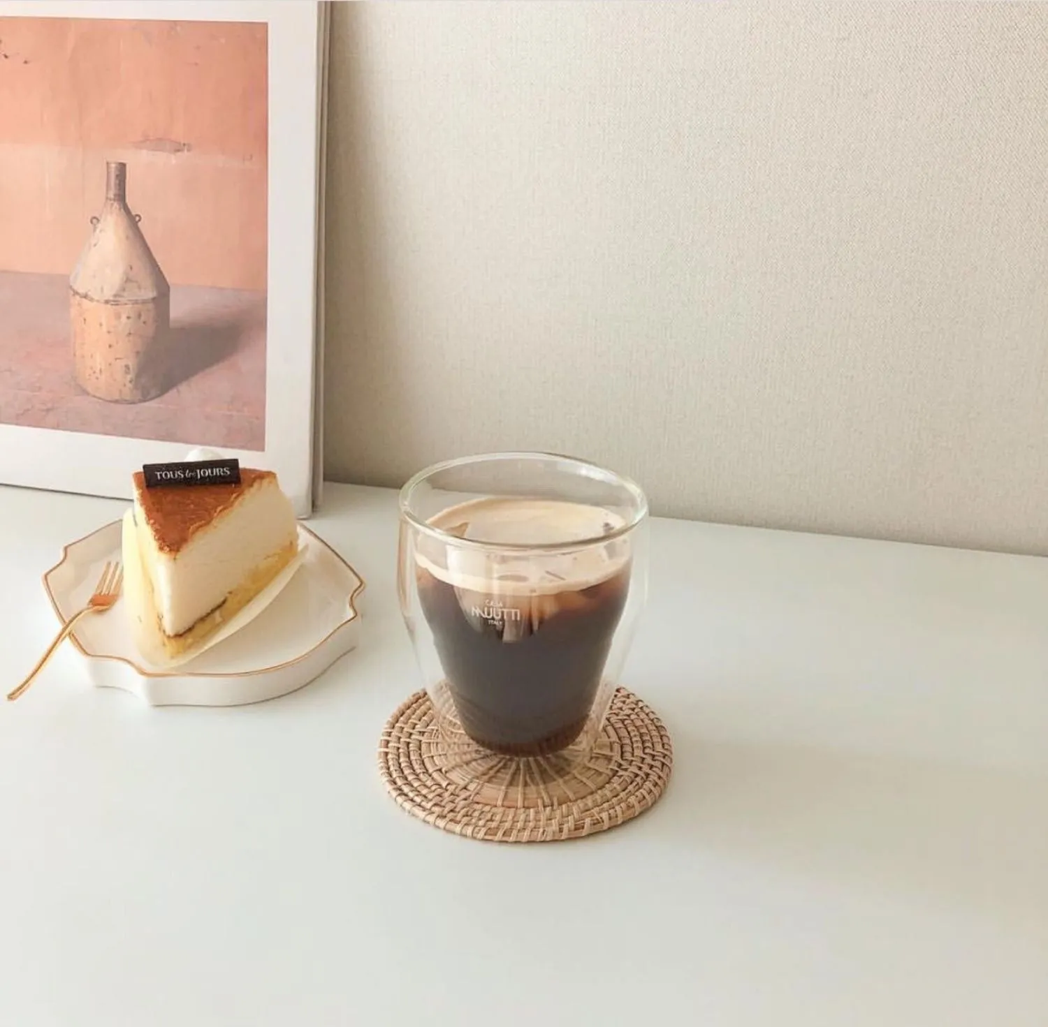 Woven Bamboo Cup Mat